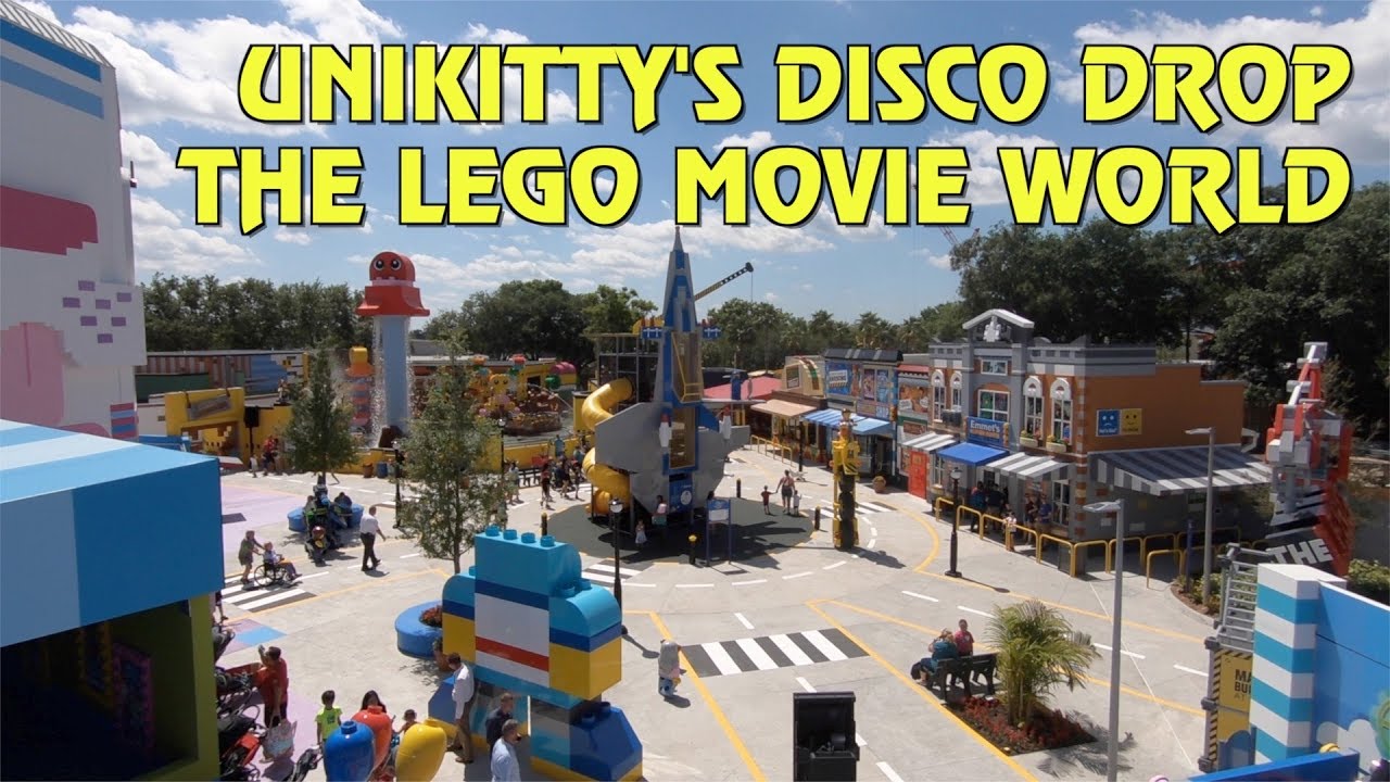 Unikitty's Disco Drop POV | The LEGO Movie World at Legoland Florida