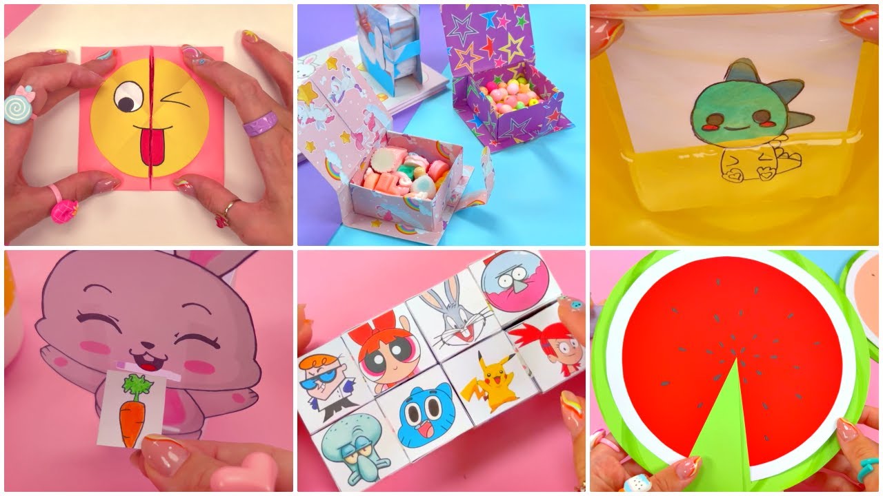DES BRICOLAGES EN PAPIER FACILES ET DROLES A ESSAYER ABSOLUMENT - #papercrafts #diy #astucesdepapier