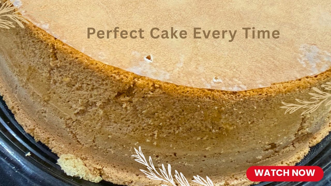 Soft & Moist Spongy Cake Recipe | Easy & Fluffy Homemade Cake | No-Fail Bakery Style Cake 
