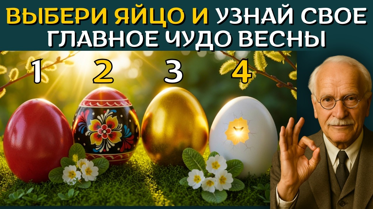 🥚 КАКОЕ ПАСХАЛЬНОЕ ЯЙЦО ВАМ ПОДАРИЛА СУДЬБА? Тест на ваше главное весеннее чудо