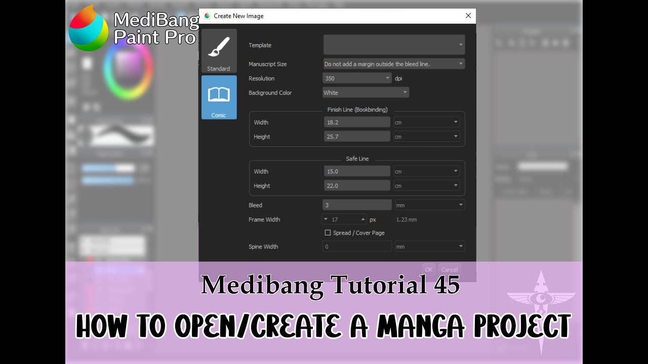 Medibang Tutorial 45: How to Open A Manga Project