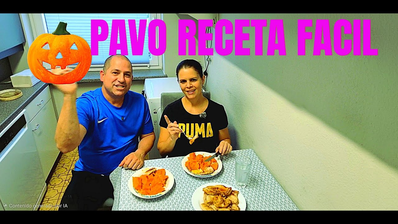 🦃¡ Pechuga de Pavo con mojo cubano y Calabaza! 😍