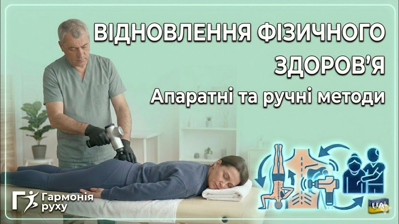 Мануальні техніки для поліпшення об'єму руху (м'язовий дисбаланс) 