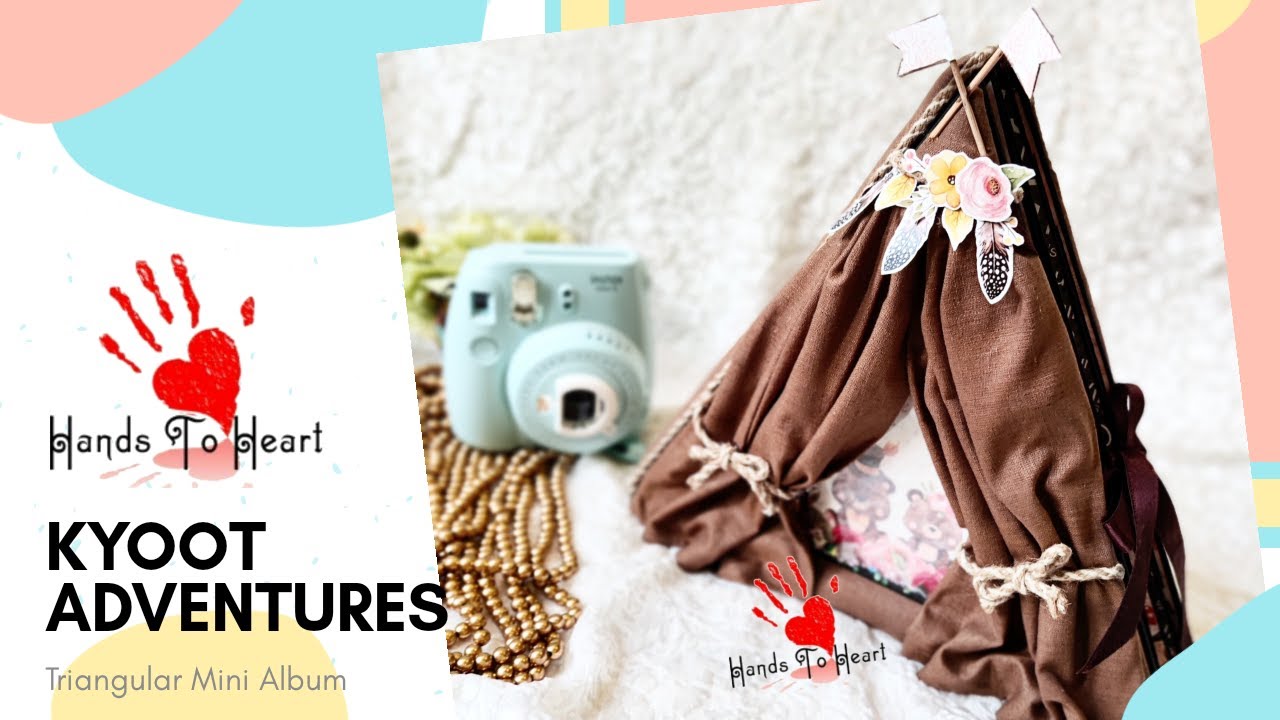 Kyoot Adventures | Triangle Mini Album | Kyoot critters | New Album Idea | Scrapbook