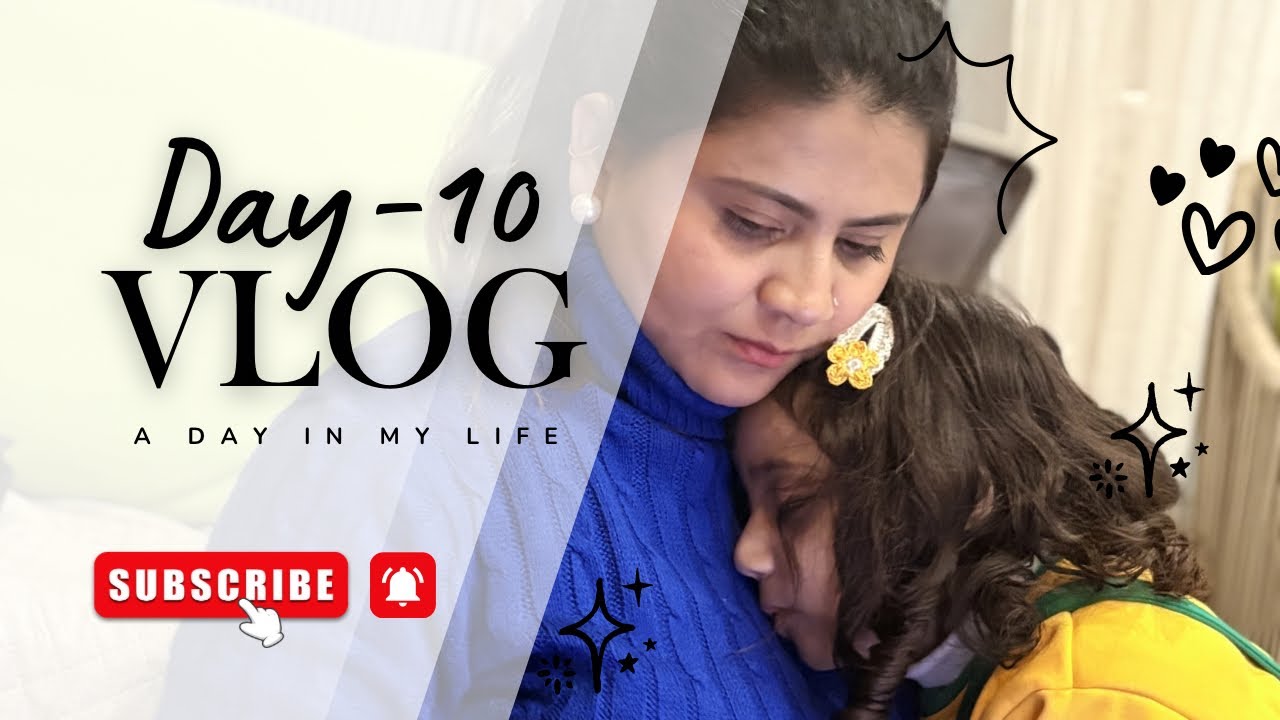 Day 10 Vlog | Sunday Puja, Masti with Vedu & Heartfelt Bedtime Talks 💛