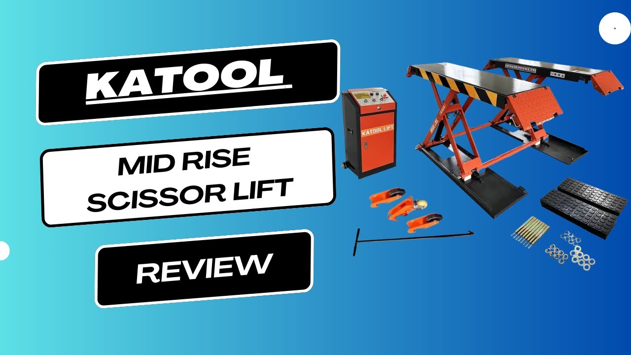 KATOOL Mid Rise Scissor Lift Review | Garage Game Changer!