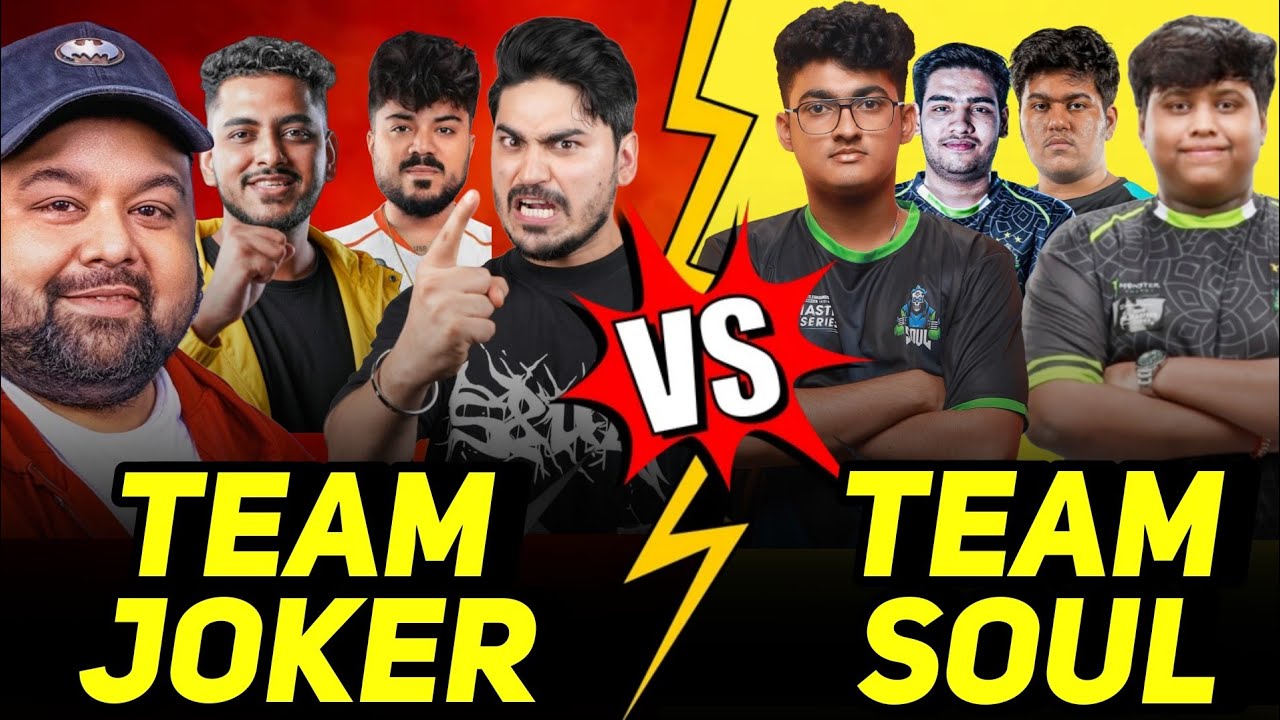 Team Joker Vs Team SouL *4V4 Challenge*🤯