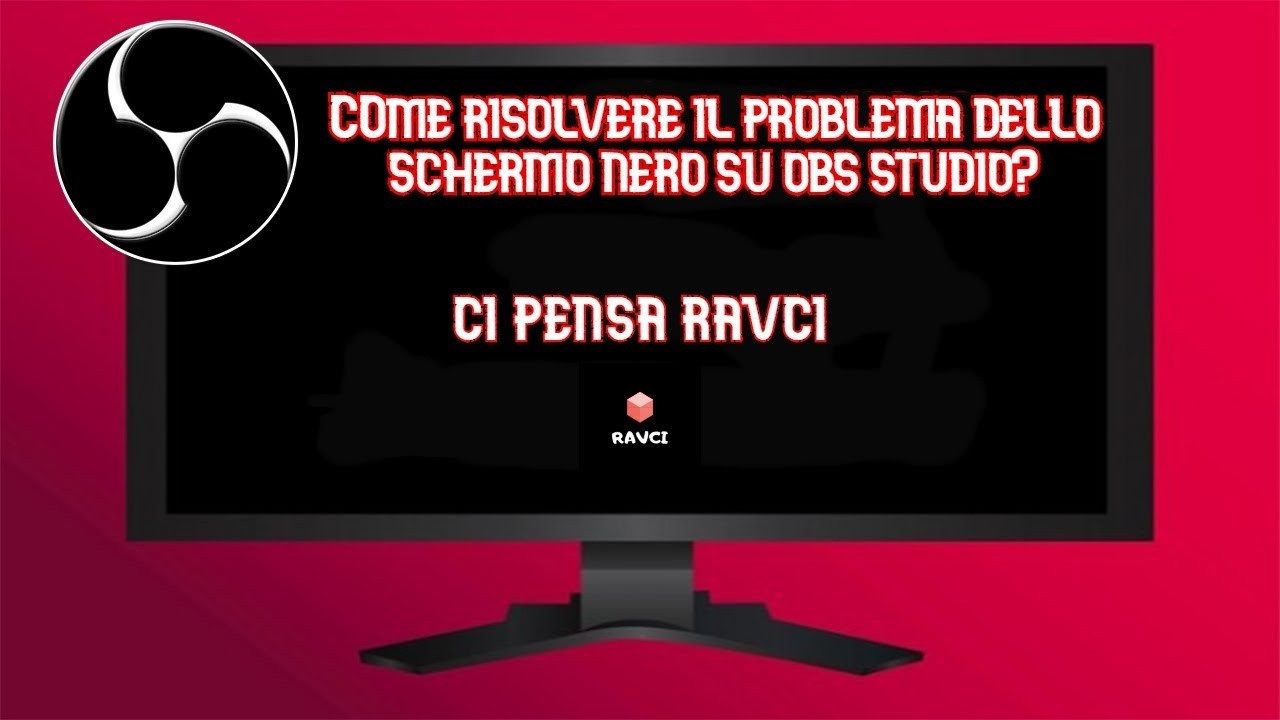 risolvere lo schermo nero su OBS Studio, imposta l'applicazione su 