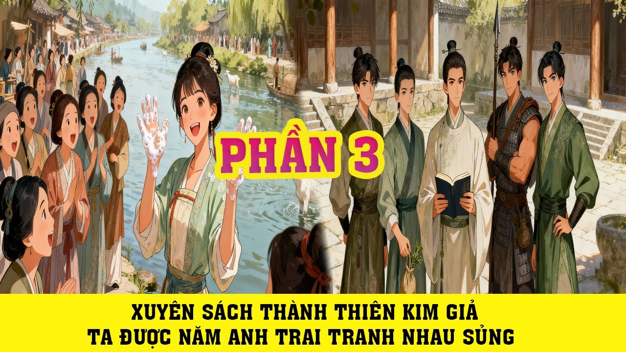 TRUYỆN AUDIO | XUYÊN SÁCH THÀNH THIÊN KIM GIẢ TA ĐƯỢC NĂM ANH TRAI TRANH NHAU SỦNG |P3