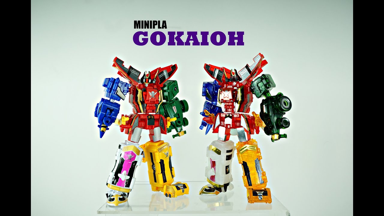 Review MINIPLA GokaiOh 海賊合体ゴーカイオー