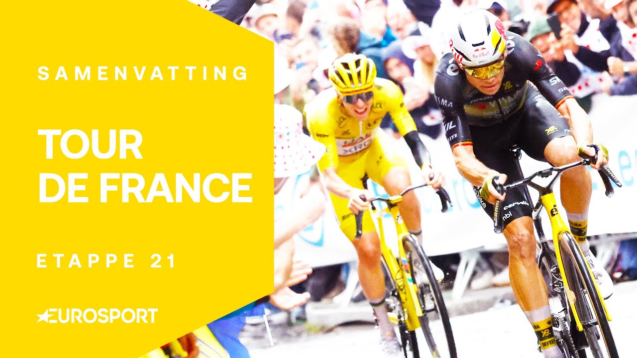 POGACAR vs VAN AERT in SENSATIONELE slotrit | Tour de France 2025 | Samenvatting Etappe 21