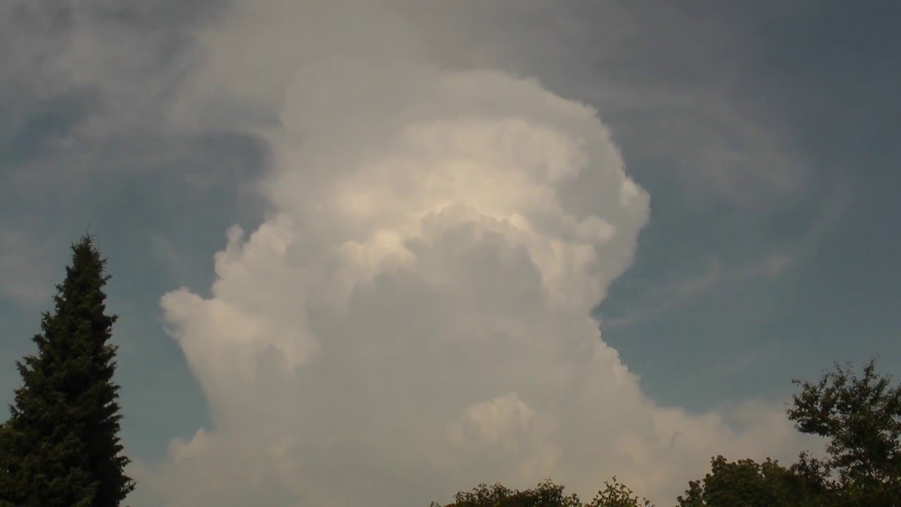 Onweersbui 23 juli 2013 time-lapse