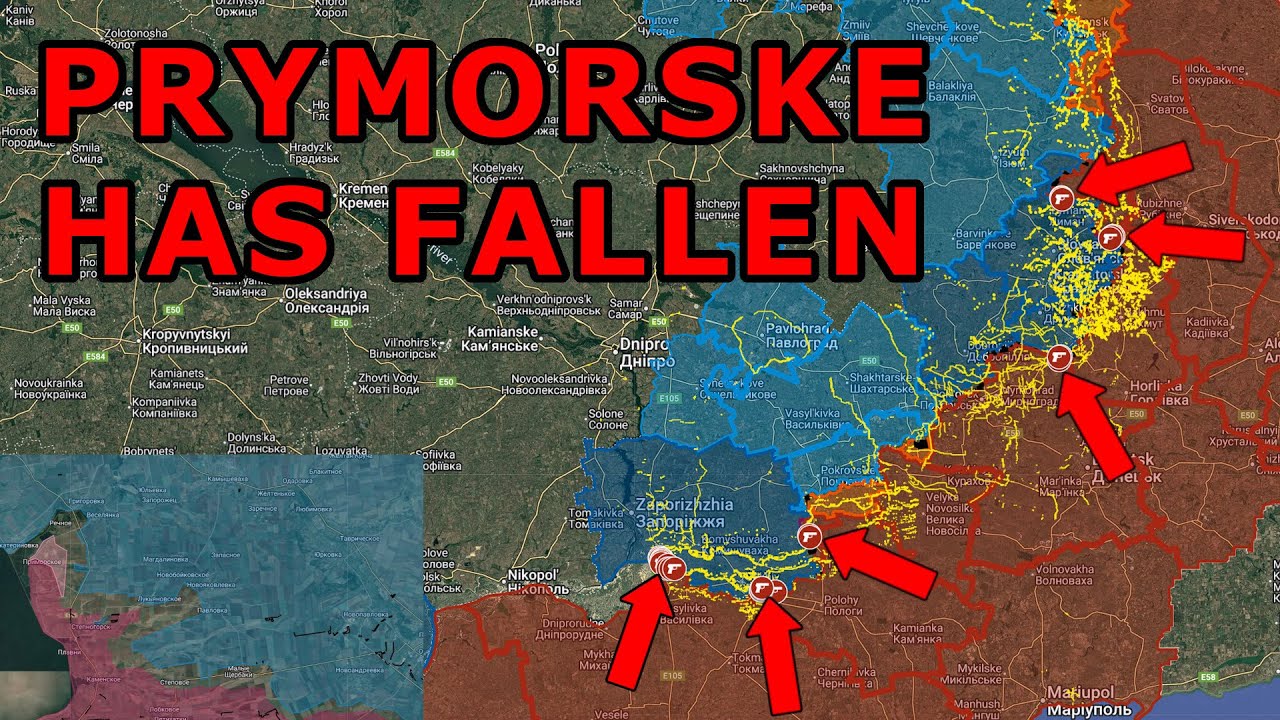 The Russian 108th Airborne Regiment Captures The Town of Prymorske | Lyman Encirclement Tightens