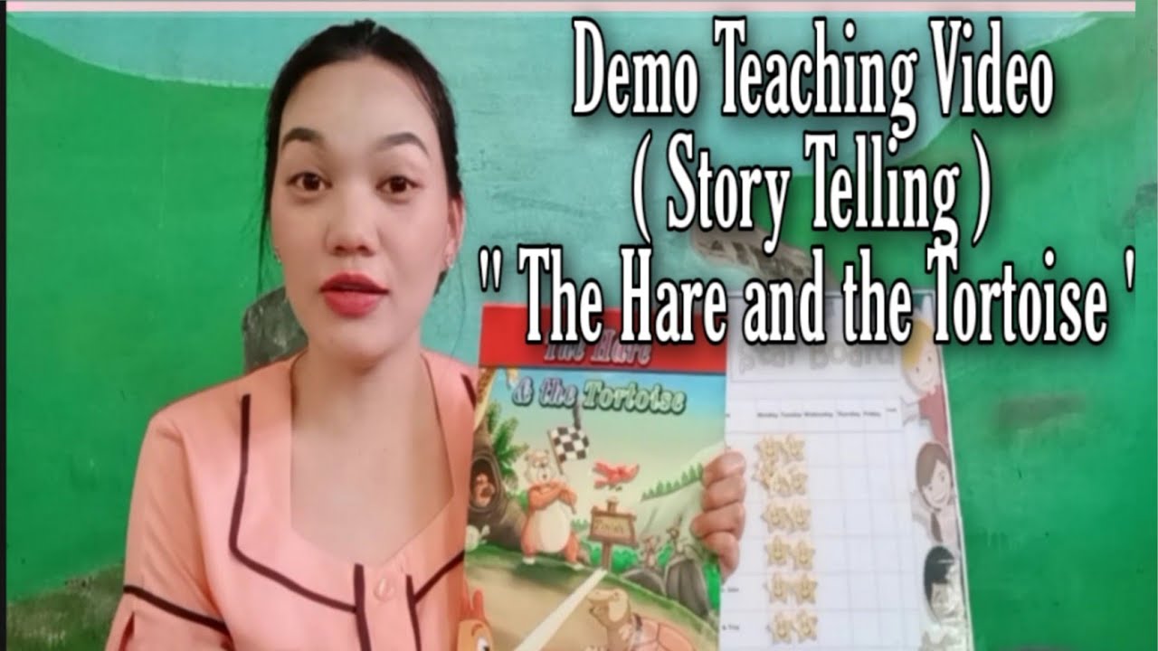 Demo Teaching Video - Story Telling | The Hare and the Tortoise (BMCART)