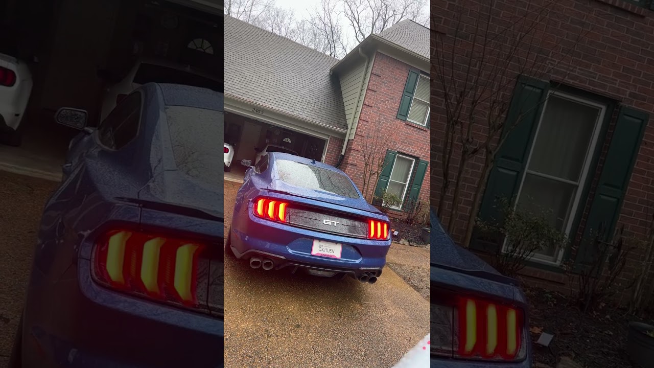 2022 FORD MUSTANG GT #mbrp street catback #ford