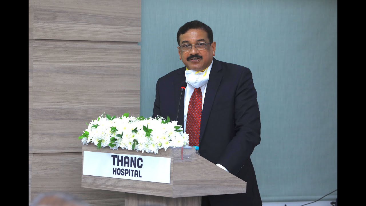 Dr. Mohan Kameswaran at THANC Hospital inauguration