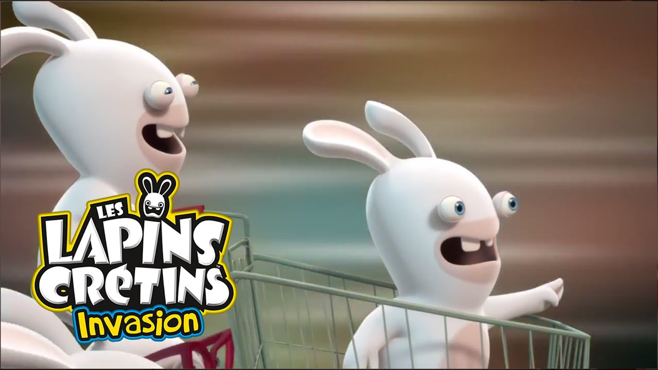 Les Lapins Crétins Invasion - Supermarché Crétin (EP. 9)