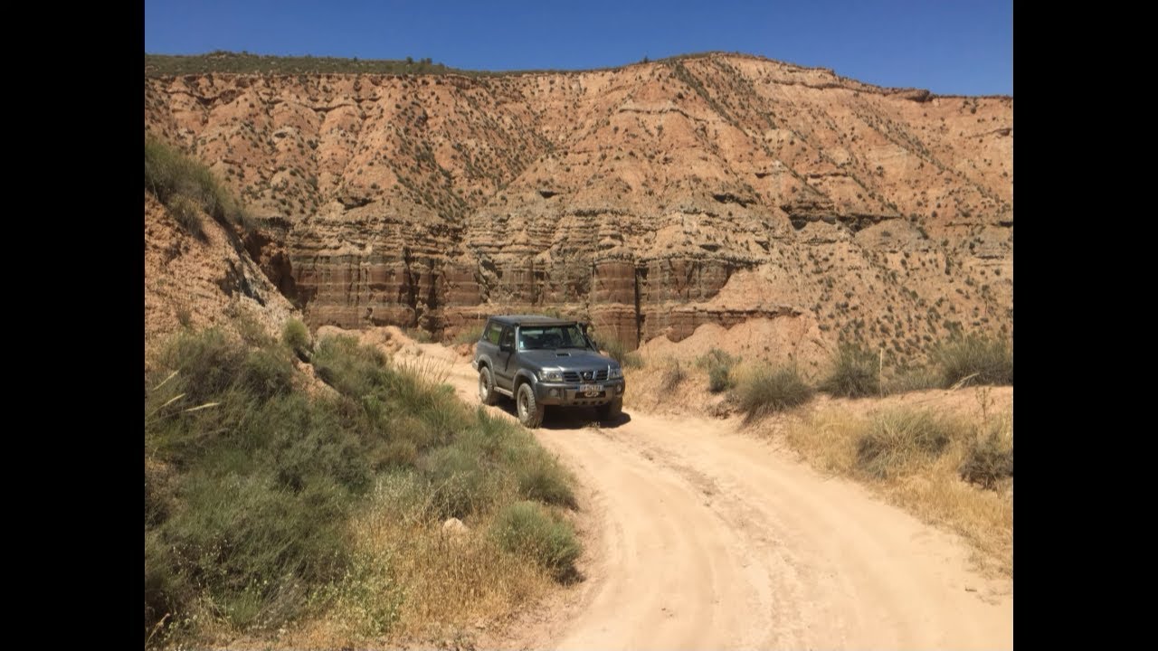 Désert Gorafe et Tabernas Off road - Raid 4x4 Espagne  - Andalousie 4x4 - 1080Hd -