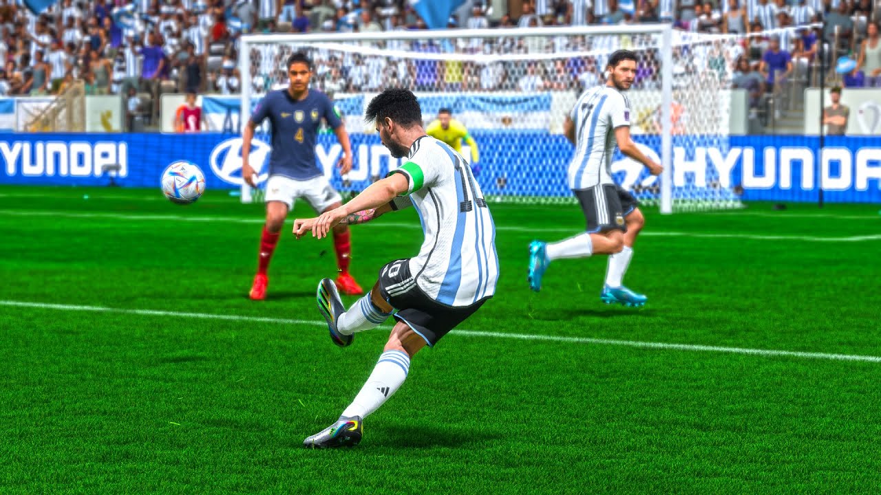 Ловкие броски ЛИОНЕЛЬ МЕССИ От FIFA 2006 до 2023