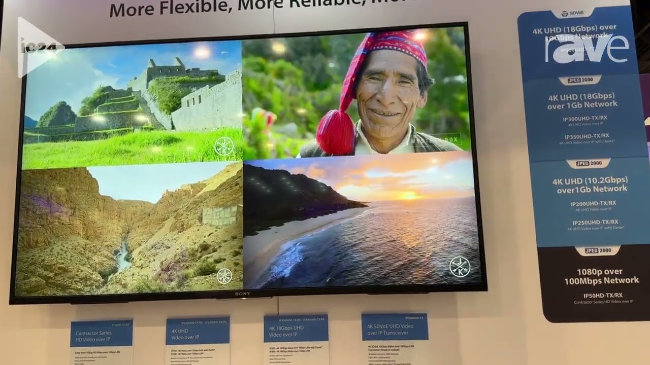 InfoComm 2024: BluStream Showcases 4x1 HDMI MV41 Multi-View Switcher for Customizable Video Layouts