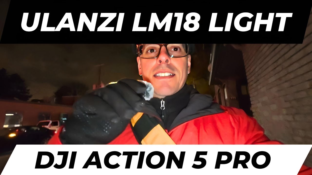 Ulanzi LM18 Light: яркое обновление для вашего DJI Action 5 Pro