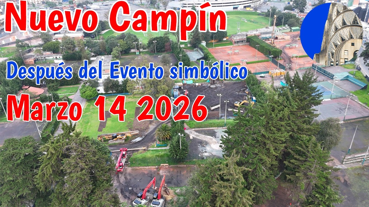 Nuevo Campín esto pasó después del evento simbólico