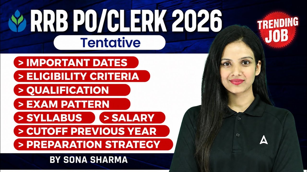 RRB PO/Clerk 2026 Notification | Salary, Syllabus, Eligibility & Exam Pattern | Complete Details