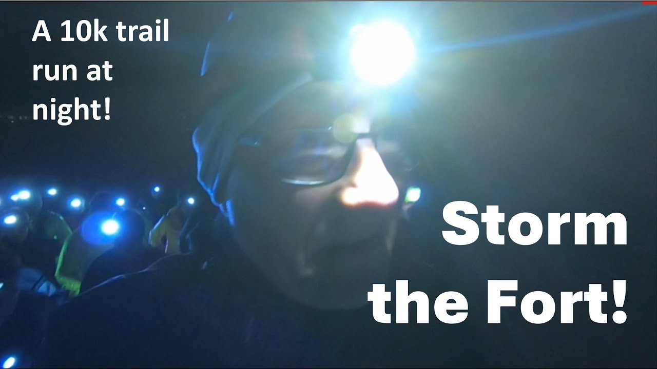 Storm the Fort - 10k trail run on the Somerset coast at night!