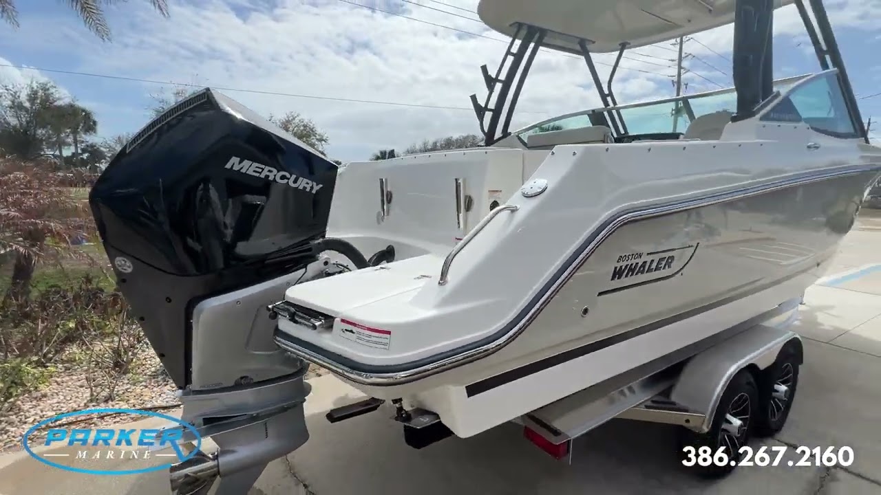 New 2025 Boston Whaler 240 Vantage Dual Console Boat For Sale In New Smyrna Beach, FL: Walkaround