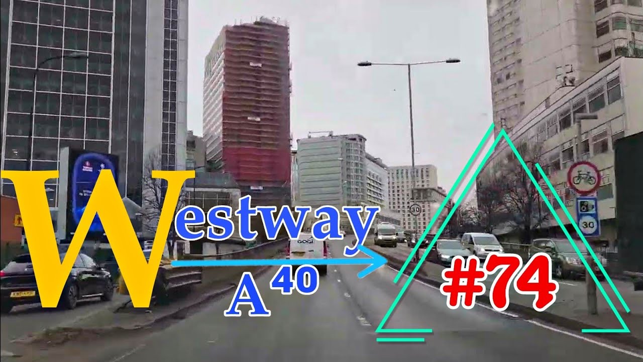 London Drive: Kentish Town To Westway A40 | Driving Tour #74