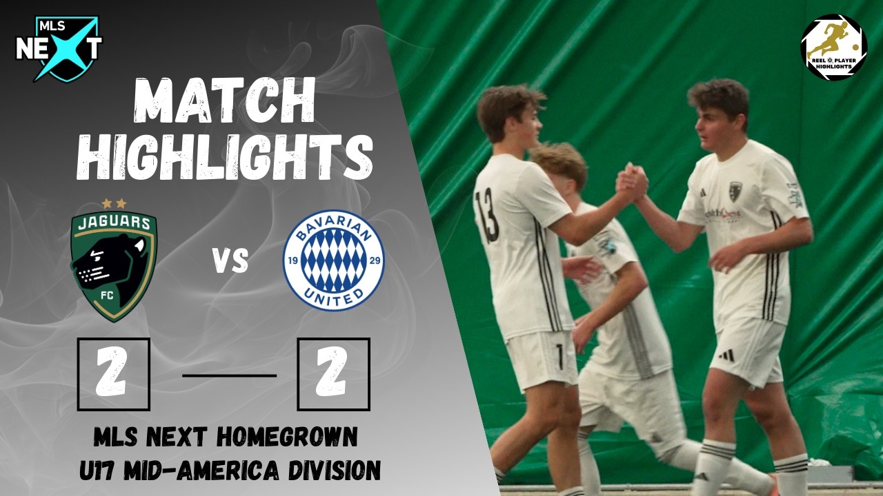 MLS Next U17 Match Highlights: Michigan Jaguars vs Bavarian United