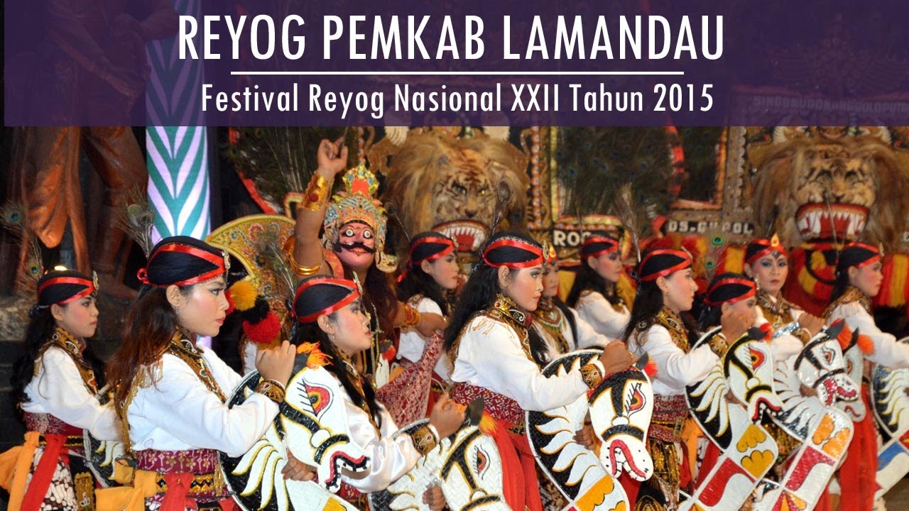FRN XXII 2015 Rangking I REYOG PEMKAB kabupaten Lamandau Festival Reyog Nasional XXII