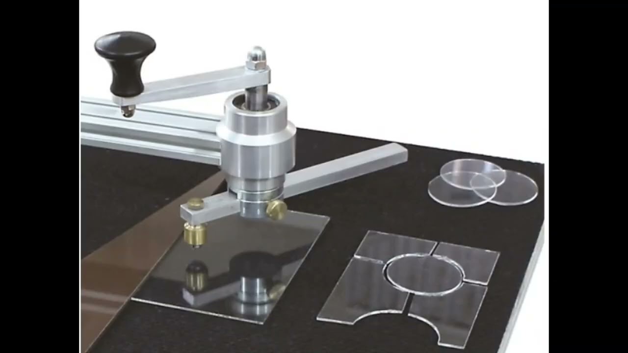 CIRCLE CUTTING MACHINE, GLASS CIRCLE CUTTING
