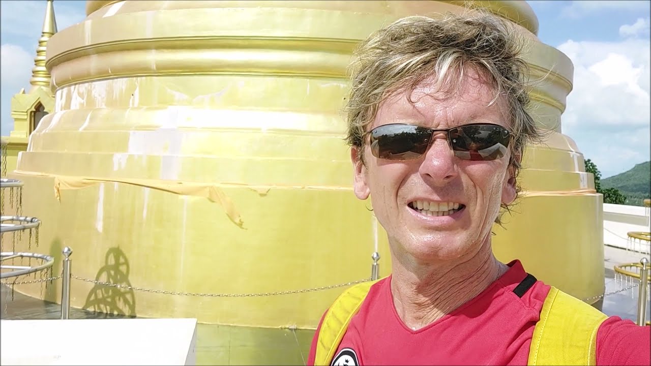 Spaziergang zur Khao Hua Jook Pagode, mit Blick auf den Flughafen (Koh Samui/Thailand)