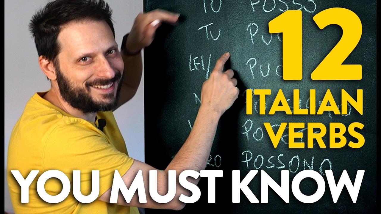 These 12 verbs help you say almost anything in Italian