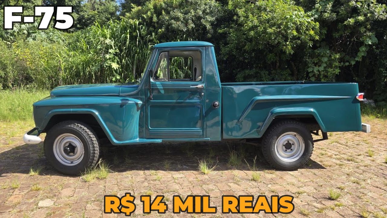 FORD F-75 À VENDA POR APENAS 14 MIL REAIS