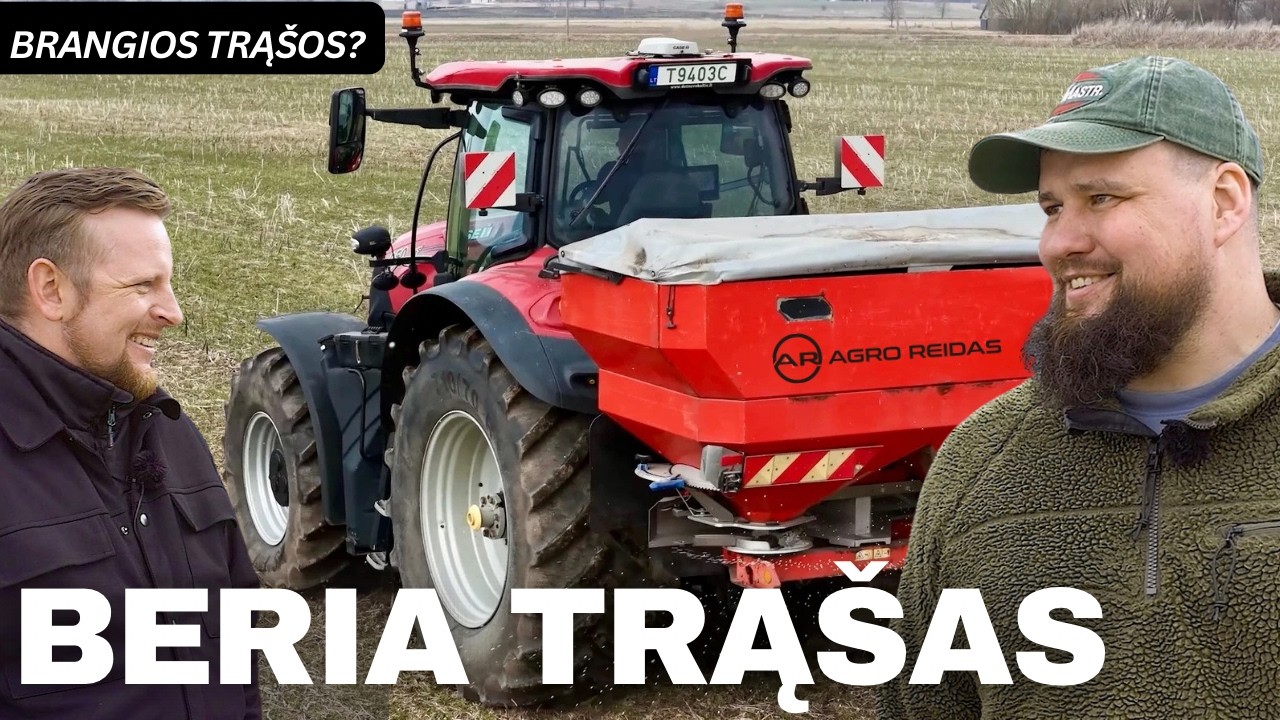 Brangias trą&scaron;as barsto? Kaip optimizuoja darbus su GEOFACE? ||AGRO REIDAS