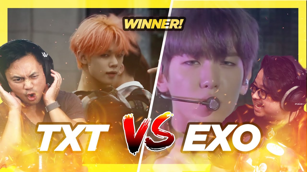 Banger vs Banger Champion? TXT 'Chasing That Feeling' MV & EXO 'Wolf' Live Reaction & Review.