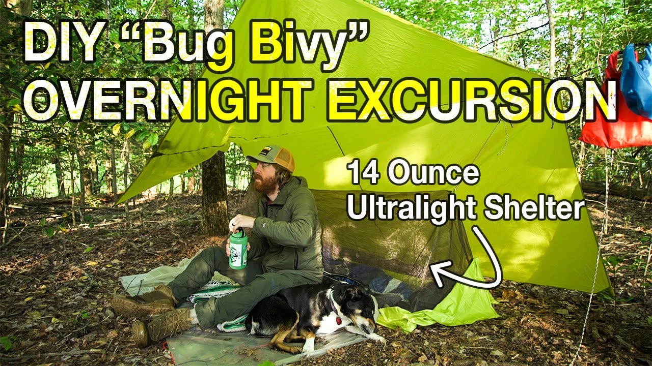 Solo Bivy Camping | MYOG | North Georgia Mountains