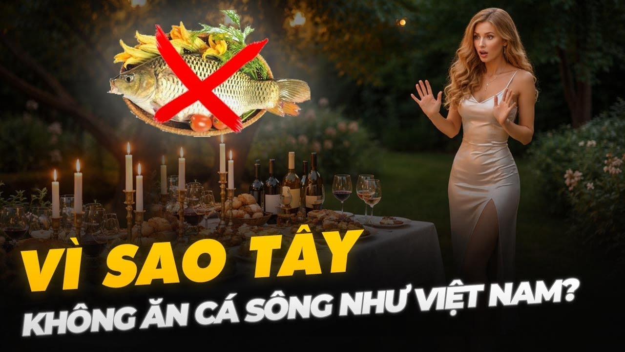 VÌ SAO TÂY KHÔNG ĂN CÁ SÔNG NHƯ VIỆT NAM?