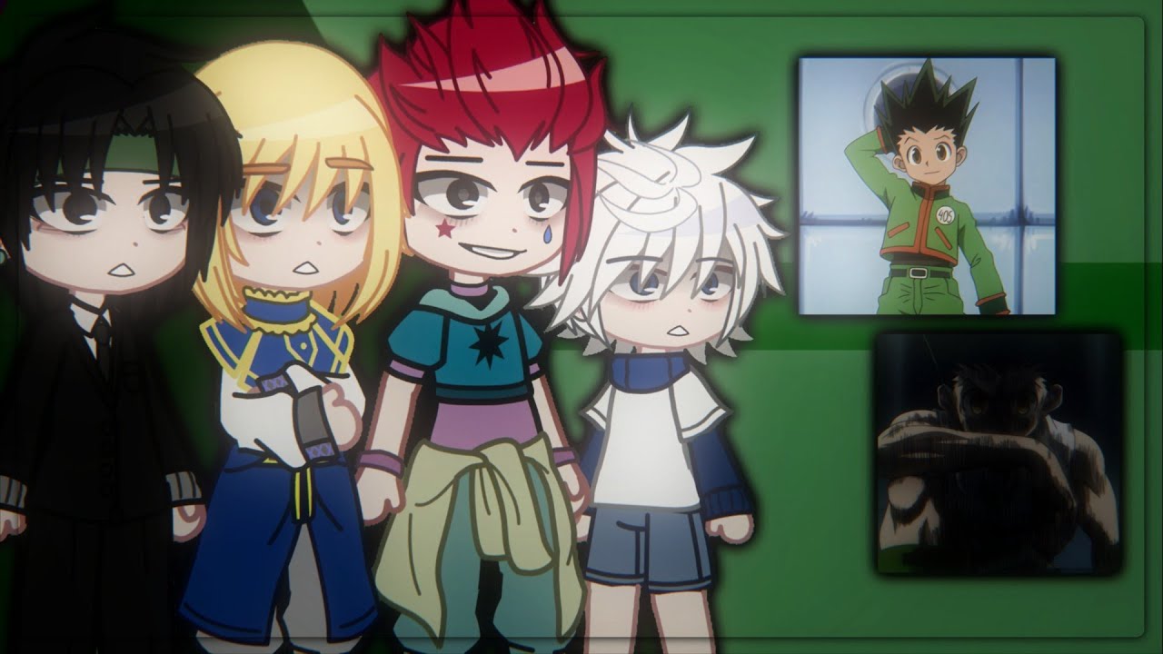 Hunter x Hunter реагируют на Гона Фрикса || Gacha Club x HxH &bull; vinngel ~ GCRV