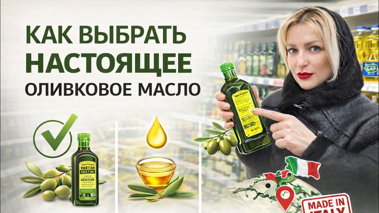 Как выбрать оливковое масло? Как не купить подделку? В чем отличие и почему так дорого?