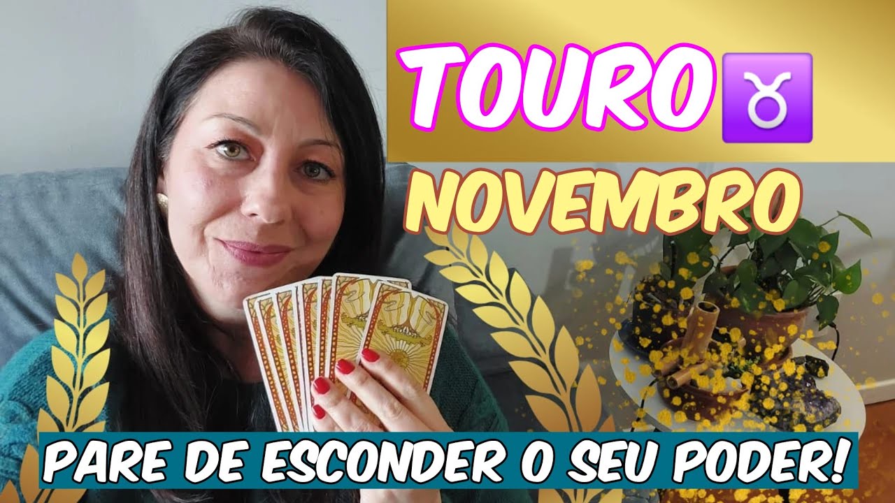 NOVEMBRO 2025 TOURO♉️