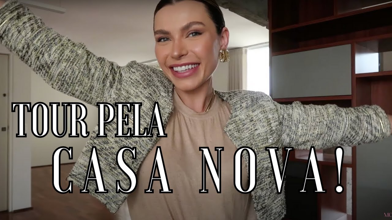 TOUR PELA MINHA CASA NOVA!!