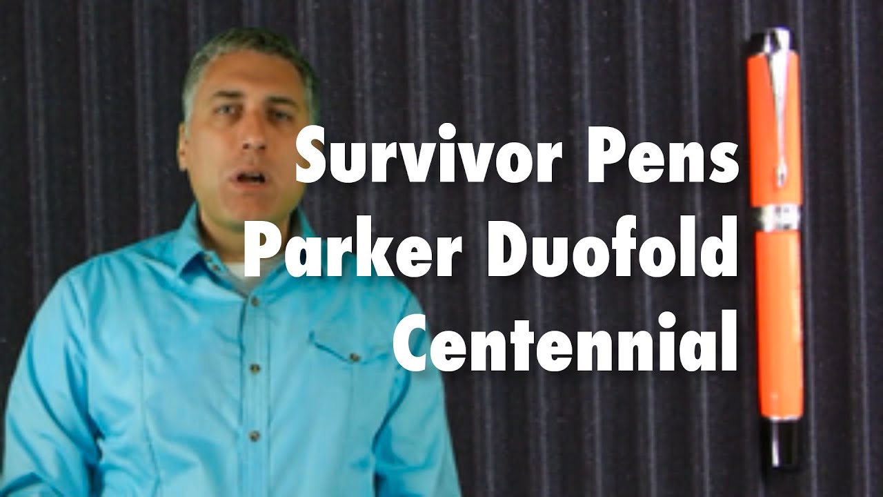 Survivor Pens - Parker Duofold Centennial