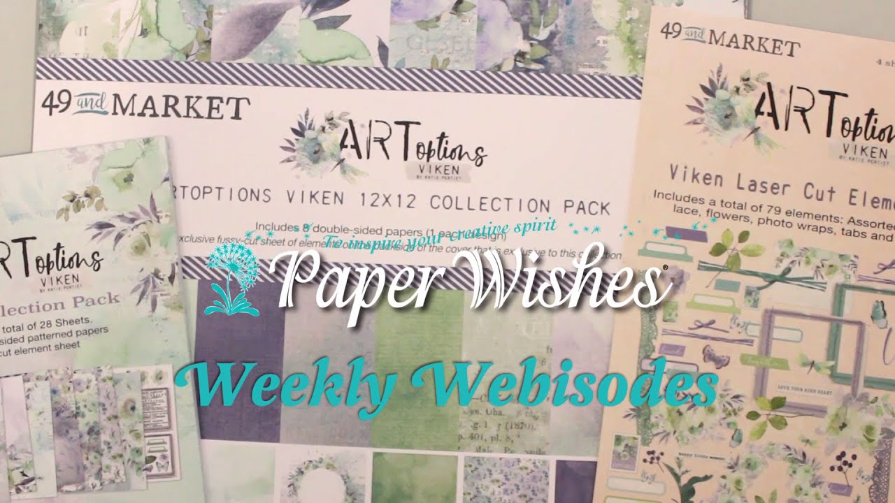 Card Collage Techniques | Viken Collection by 49 and Market