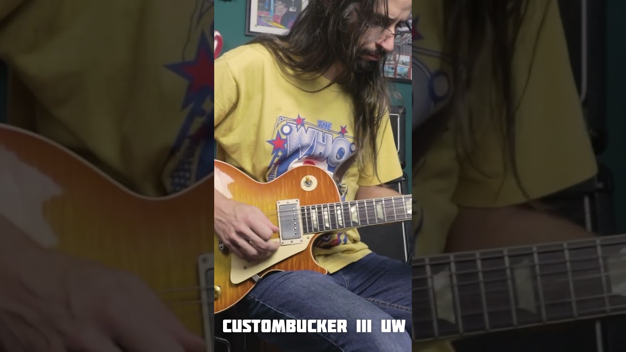 Throbak Jw102b vs Gibson Custombucker Underwound #guitar #electricguitar #guitarpickups