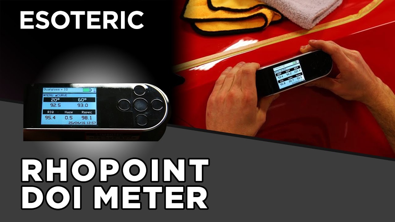 Rhopoint DOI Meter Review - ESOTERIC Car Care