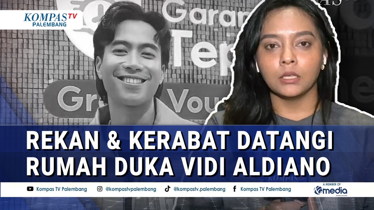 Laporan Langsung! Suasana Rumah Duka Vidi Aldiano, Rekan & Kerabat Berdatangan