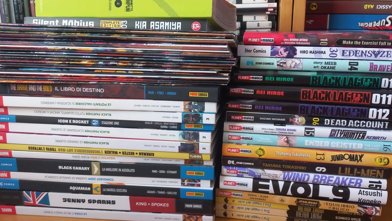 Video acquisti fumetti 29/11/2025